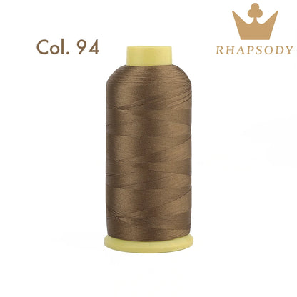 Fil à Broder en Polyester 40WT 120D/2 de 5000m, pour Machine Brother/Singer, Couture Domestique, Couleurs Variées de Bonne Qualité