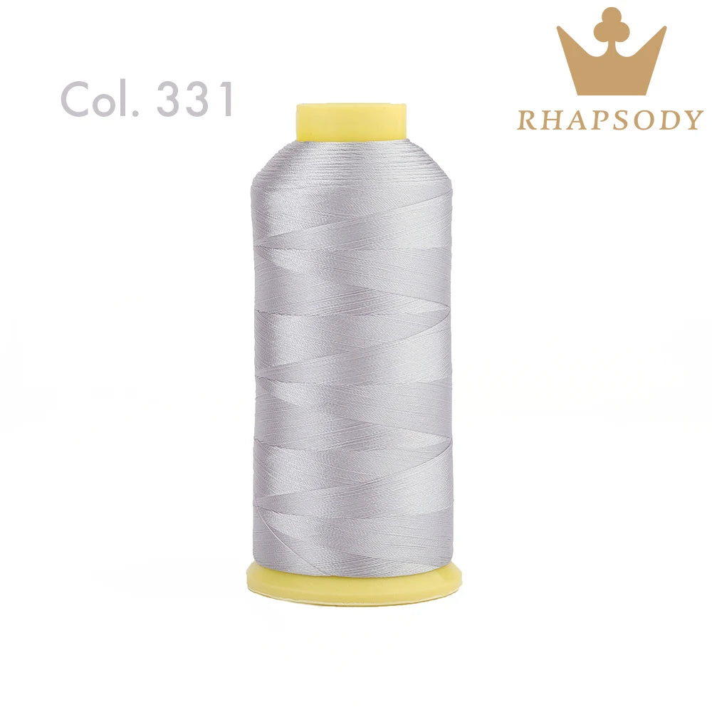 Fil à Broder en Polyester 40WT 120D/2 de 5000m, pour Machine Brother/Singer, Couture Domestique, Couleurs Variées de Bonne Qualité