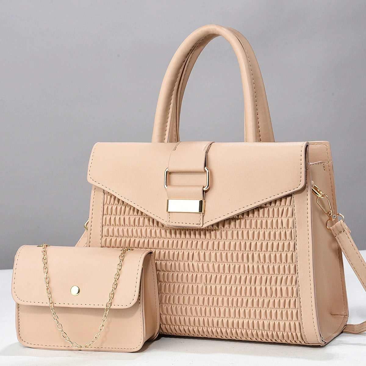 Large Capacity 2Piece Set Luxury Women Crossbody Bags High Quality Handbags and Purses Designer Shoulder Messenger Shopper Sac