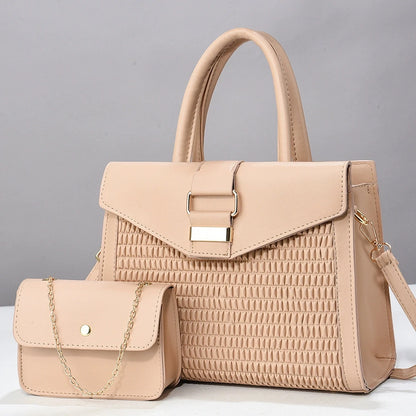 Large Capacity 2Piece Set Luxury Women Crossbody Bags High Quality Handbags and Purses Designer Shoulder Messenger Shopper Sac