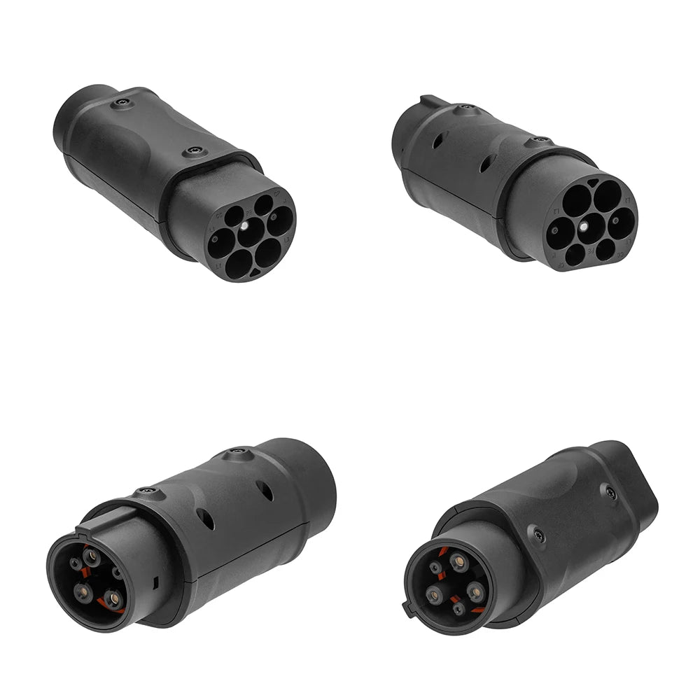 Connecteur de chargeur de voiture pour véhicule électrique, prise d'adaptateur EV, type 2 à Vope1, 32A, J1772
