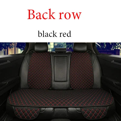 Housse de protection universelle pour siège de voiture, en lin, avant, arrière, été, tapis de coussin, berline, Suv, pick-up, accessoires d'intérieur de voiture