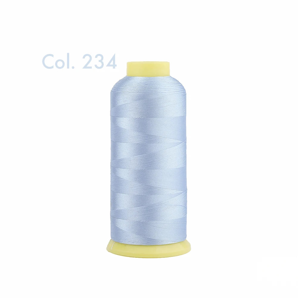 Fil à broder en Polyester 5000m 40WT, pour Machine à broder Brother Singer Janome Babylock, couture à domicile 120D/2 variétés de couleurs
