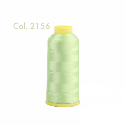 Fil à broder en Polyester 5000m 40WT, pour Machine à broder Brother Singer Janome Babylock, couture à domicile 120D/2 variétés de couleurs