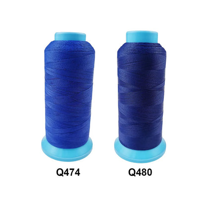 Sanbest-Fil à broder en polyester mat, fils de machine Brother Singer Janome Babylock, haute résistance, 120D, 2, 75D, 2, 3000m