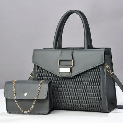 Large Capacity 2Piece Set Luxury Women Crossbody Bags High Quality Handbags and Purses Designer Shoulder Messenger Shopper Sac