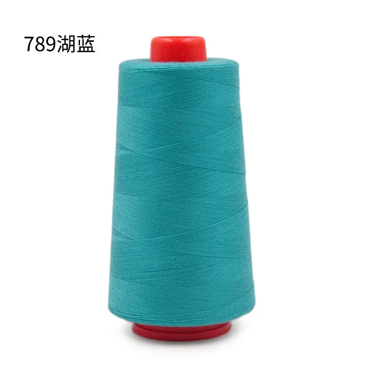 Fil à coudre 402 haute vitesse, 3000 yards, type de fil à coudre en polyester, ligne manuelle, fil à broder