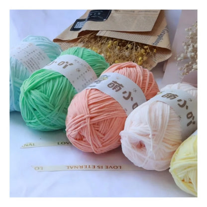 Factory Direct 100% Polyester Chenille Fancy Yarn Hand-Woven Knitting Yarn with Dyed Pattern for Weaving