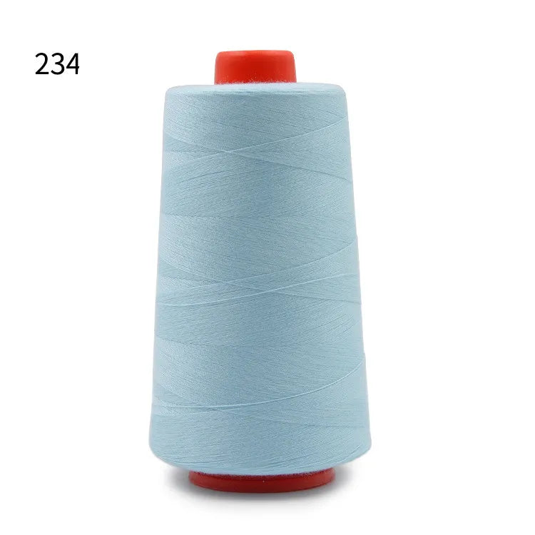 Fil à coudre 402 haute vitesse, 3000 yards, type de fil à coudre en polyester, ligne manuelle, fil à broder