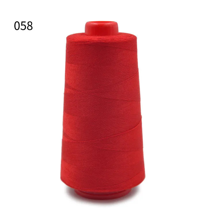 Fil à coudre 402 haute vitesse, 3000 yards, type de fil à coudre en polyester, ligne manuelle, fil à broder