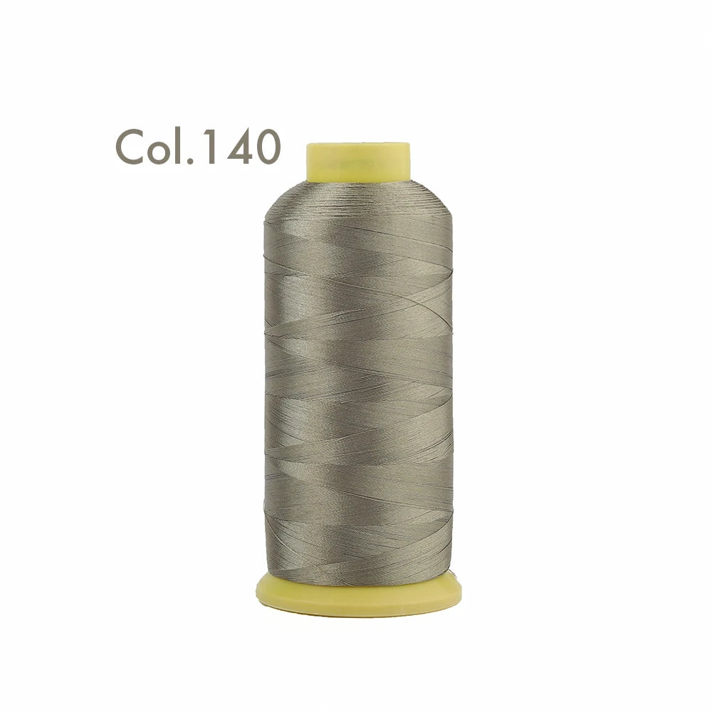 Fil à broder en Polyester 5000m 40WT, pour Machine à broder Brother Singer Janome Babylock, couture à domicile 120D/2 variétés de couleurs