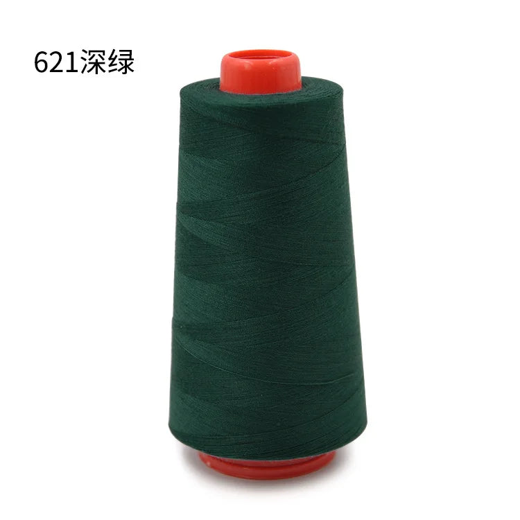 Fil à coudre 402 haute vitesse, 3000 yards, type de fil à coudre en polyester, ligne manuelle, fil à broder