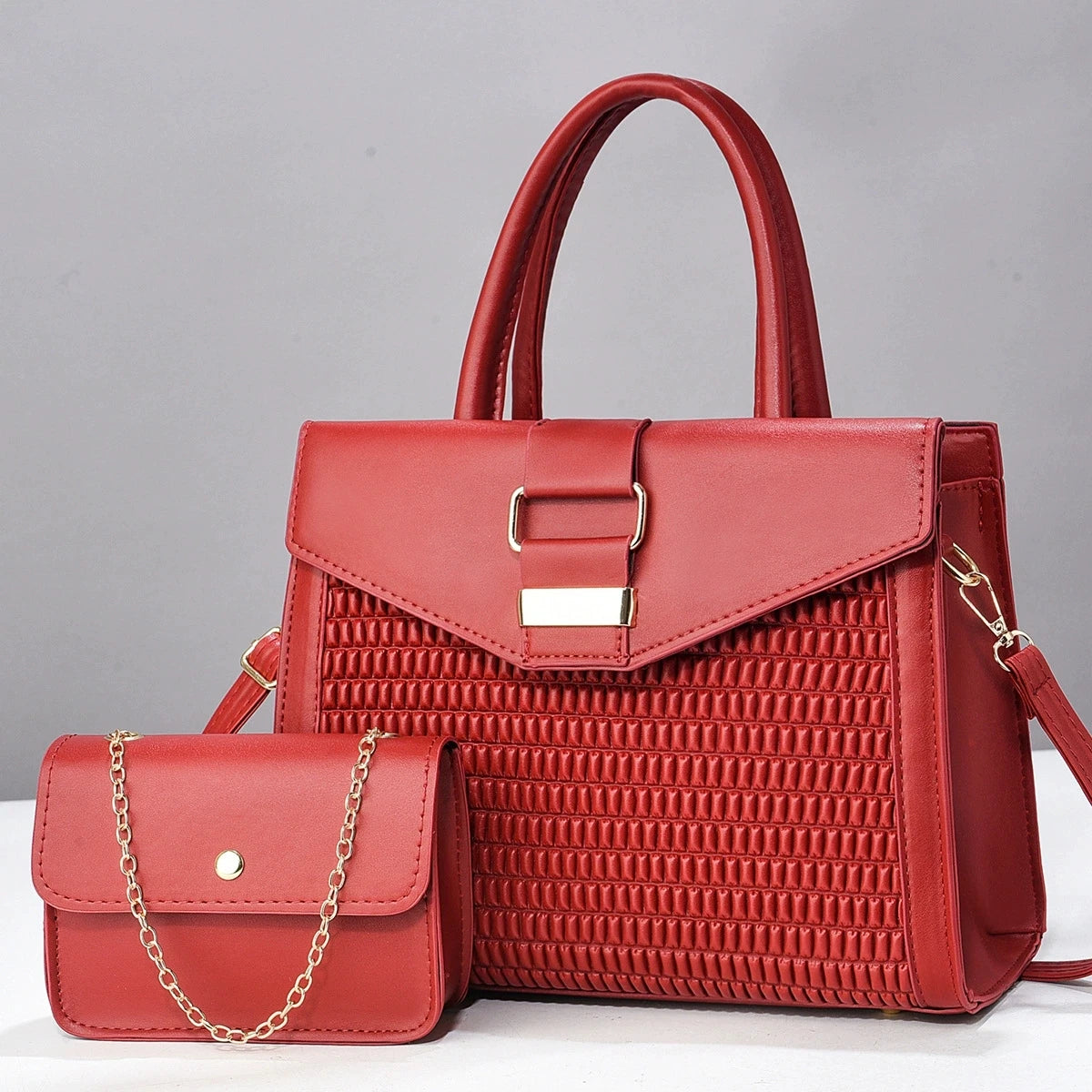 Large Capacity 2Piece Set Luxury Women Crossbody Bags High Quality Handbags and Purses Designer Shoulder Messenger Shopper Sac