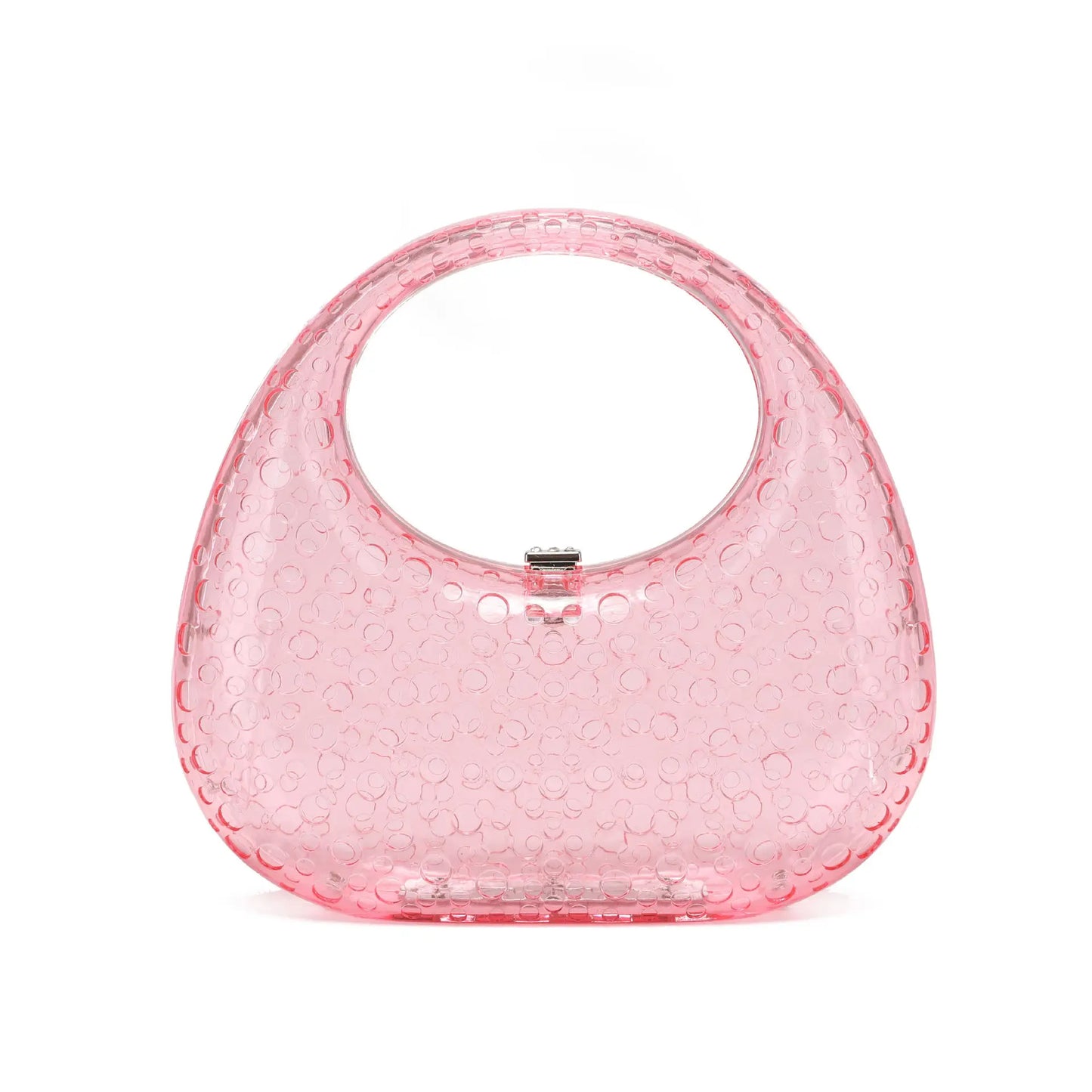 Crystal  Bling  Transparent Diamond Rhinestone Evening Handbags Women Luxury Tote clear Bag