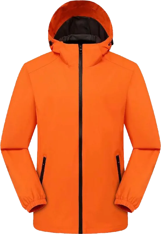 Veste Coupe-Vent à Capuche pour Homme et Femme, Impression Personnalisée, Alpinisme, Extérieur, Eau Verde, Confortable, Broderie, Respirant, Mode