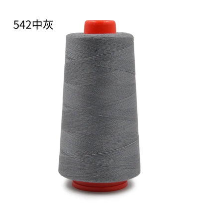 Fil à coudre 402 haute vitesse, 3000 yards, type de fil à coudre en polyester, ligne manuelle, fil à broder