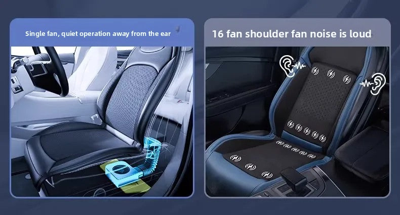 Coussin de siège auto été 2026, tapis rafraîchissant ventilé en soie glacée pour berlines et SUV, accessoires intérieurs
