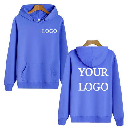 Sweat à capuche 58 % coton de haute qualité, personnalisez votre logo, sweat-shirt de sport à la mode pour hommes, sweat à capuche décontracté de rue pour femmes.