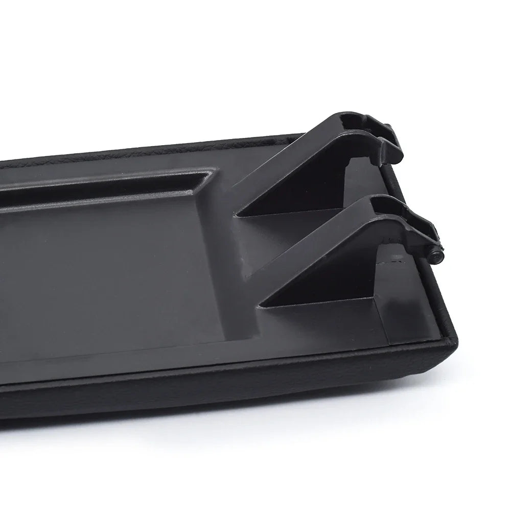 Couvercle de loquet d'accoudoir de voiture en cuir, 1 pièce, couvercle de Console centrale, capuchon de protection pour VW Jetta Golf 4 MK4 BORA Passat B5 Beetle Polo 6R 9N