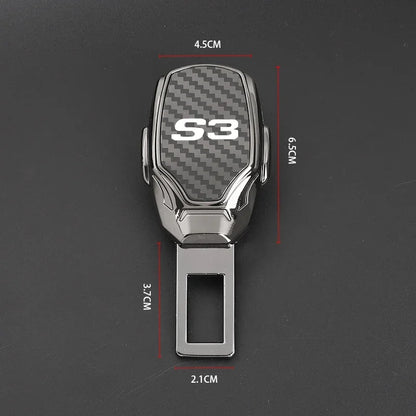 Mousqueton de casier de ceinture de sécurité de voiture, extension de ceinture d'assurance, boucle d'insertion pour AUDI S3