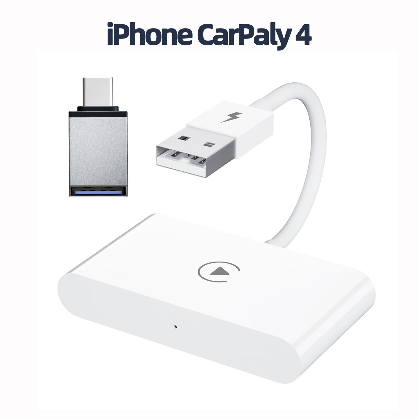 Adaptateur/dongle CarPlay sans fil pour voitures à partir de 2015 et iPhone iOS 10 +, câble d'usine