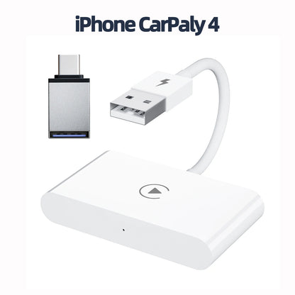 Adaptateur/dongle CarPlay sans fil pour voitures à partir de 2015 et iPhone iOS 10 +, câble d'usine