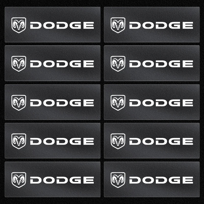 Autocollants aléatoires pour intérieur de voiture, 2/5/10 pièces, autocollants pour volant de voiture, pour Dodge Journey calibre Challenger Charger Durango