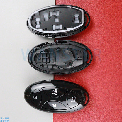 Coque de porte-clé de voiture, boîtier pour Hyundai Kona Ev Grandeur GN7 IONIQ 6 Santa Fe Sonata Staria Tucson Elantra 2024 2025