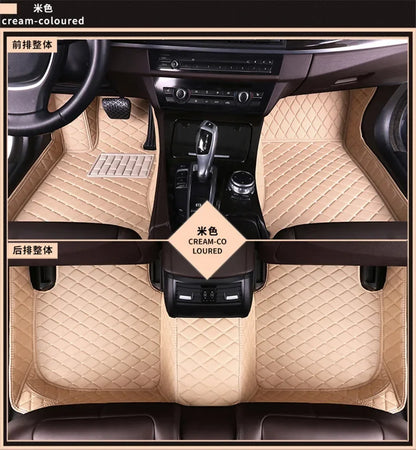 Tapis de sol de voiture d'origine pour Lynk & Co 01 2021, coussinets de pied automobiles personnalisés, couverture de tapis d'automobile, tapis de coffre intérieur