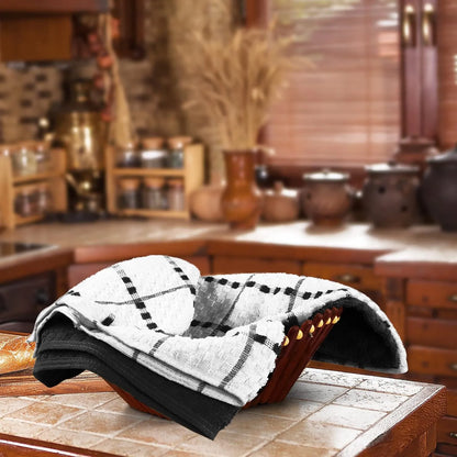 Serviettes de cuisine absorbantes en lin pour le thé et le bar, outils de nettoyage personnel pour la maison, outils de nettoyage des sols, chiffons de nettoyage