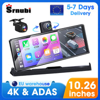 10.26 ''4K ADAS Dashcam voiture DVR Android Auto Carplay écran automobile système Intelligent enregistreur vidéo moniteur caméra de recul