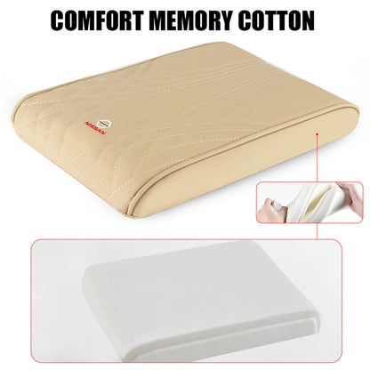 Coussin de protection pour accoudoir de voiture en cuir PU, mousse à mémoire de forme, pour console centrale, pour Nissan Nismo Qashqai, 1 pièce