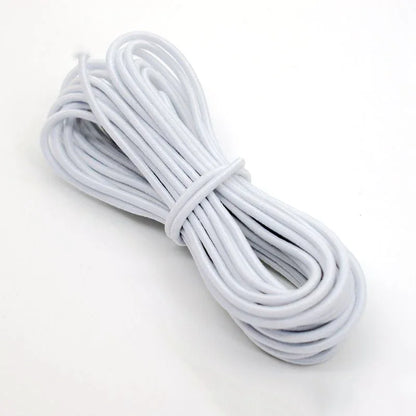 Corde élastique solide de 2/2, 5/3/4/5/6mm, cordon de choc élastique, pour la fabrication de bijoux, vêtements, couture, artisanat fait à la main