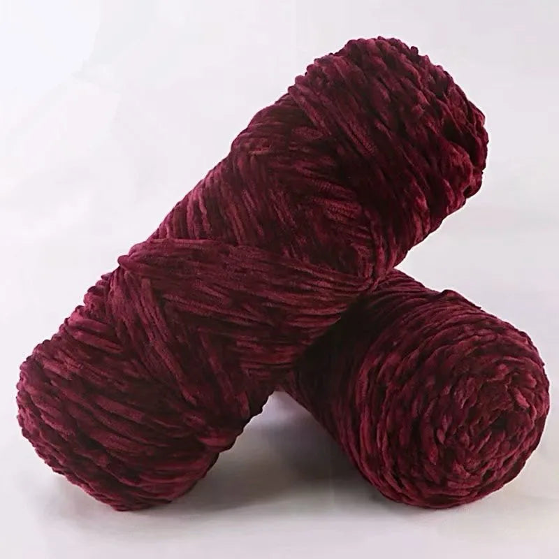 Fil de velours doux en chenille pour modules ogo 1, fil de peluche DolDave Baby, accessoires Amigurumi, bricolage, 100% polyester, 100g, 130m