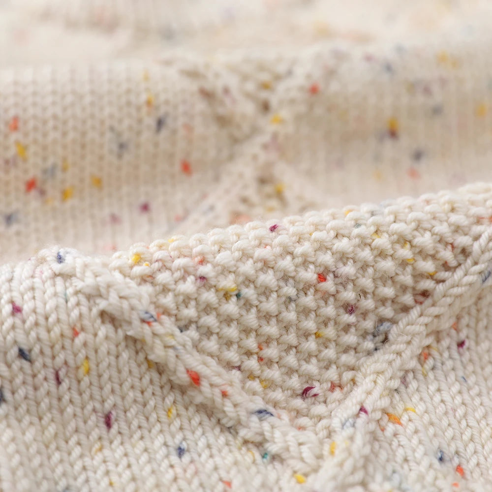 Fil de laine mérinos, tricot au Crochet, doux, teint à la main, chapeau DK tissé, fil arc-en-ciel pour bébé, 100g/écheveau