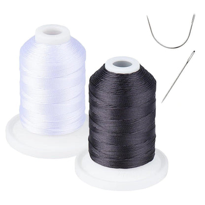 Simthread Fil collé 100 % polyester résistant aux UV, 250 yards, Tex 69 (12wt)
