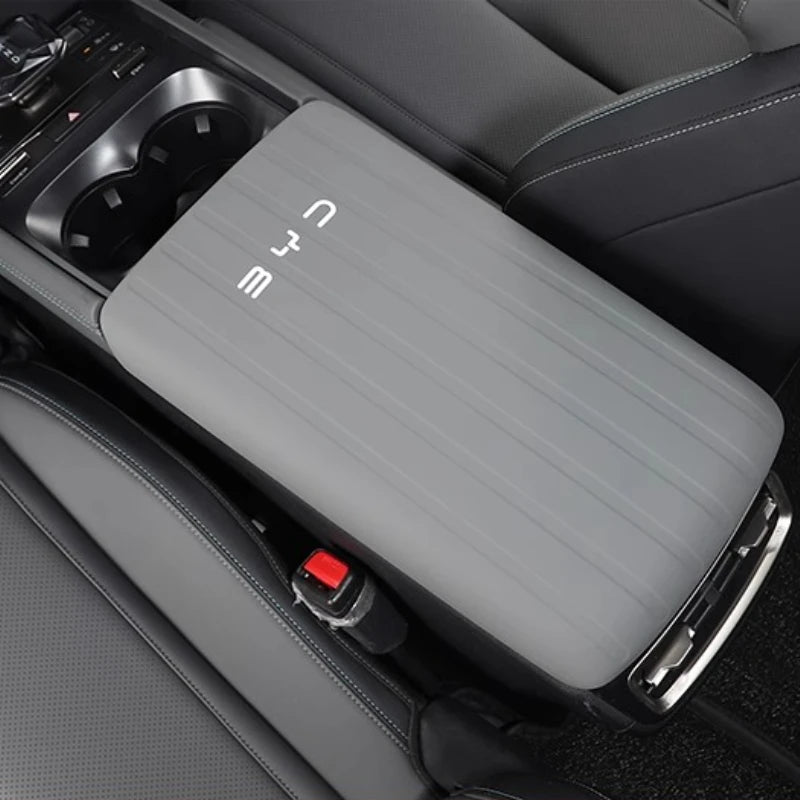Couvercle d'engrenage de commande centrale pour BYD Qin L, poignée d'engrenage en Silicone, couvercle de boîte d'accoudoir, Anti-protection et produits spéciaux décoratifs