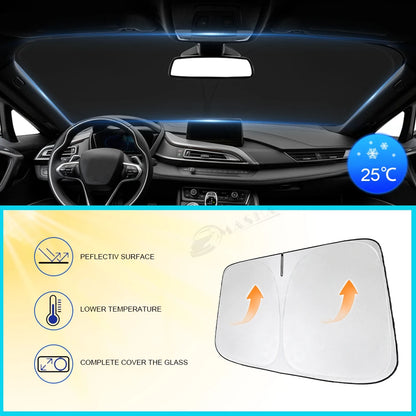 Pare-soleil de pare-brise de voiture pour BYD SEAL EV 2022 2023 2024, pare-soleil réflecteur offrant Protection pour accessoires de joint intérieur de voiture
