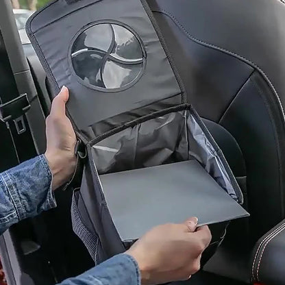 Poubelle de voiture pliable Portable, poubelle suspendue étanche pour l'intérieur des véhicules, organisateur de rangement multifonctionnel