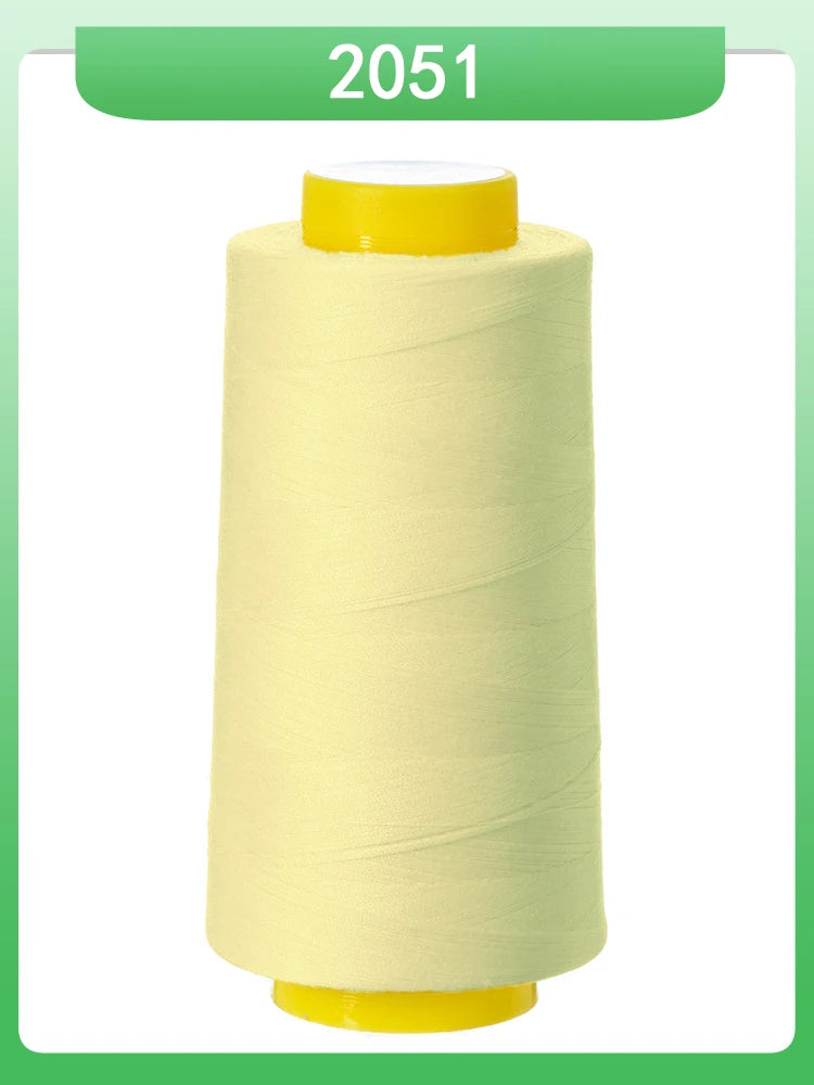 Fil à coudre ultra-fin 602-fil en polyester semblable à la soie à grande vitesse 60s/2 5000m, pour machine à broder et travaux d'aiguille délicats