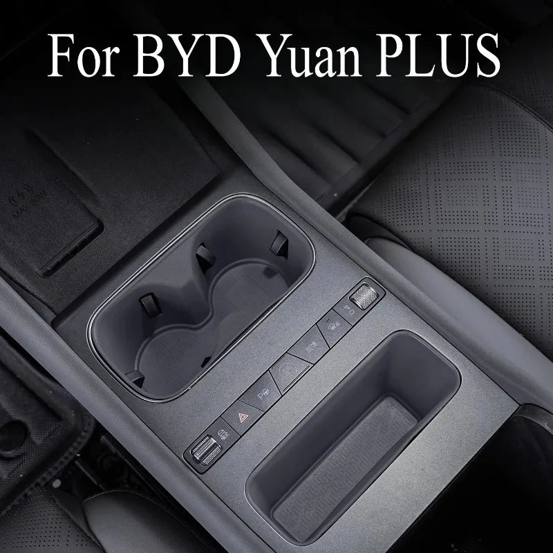 Pour BYD Yuan PLUS 2022-2024-protecteur de tableau de bord et support de verre, organisateur de Modification intérieure