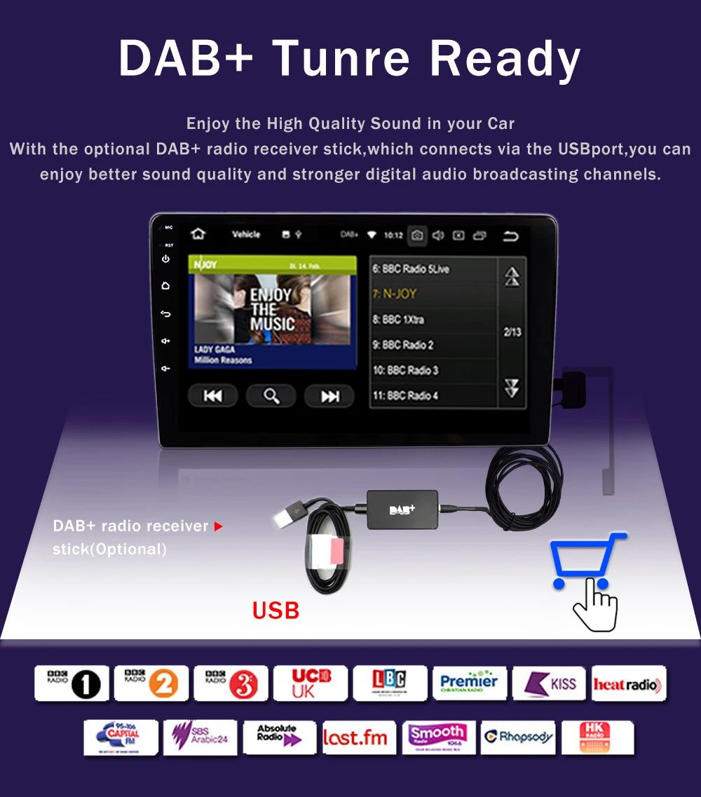 LEHX-Autoradio L6 Pro Android 14, 4G, Carplay, DVD, Stéréo, 2 DIN, Unité Centrale, Limitation GPS, pour Voiture HONDA FIT JAZZ (2007-2013)