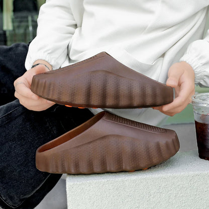 Pantoufles d'été à la mode pour hommes, chaussures d'extérieur légères antidérapantes à tige basse, chaussures décontractées résistantes à l'eau pour hommes