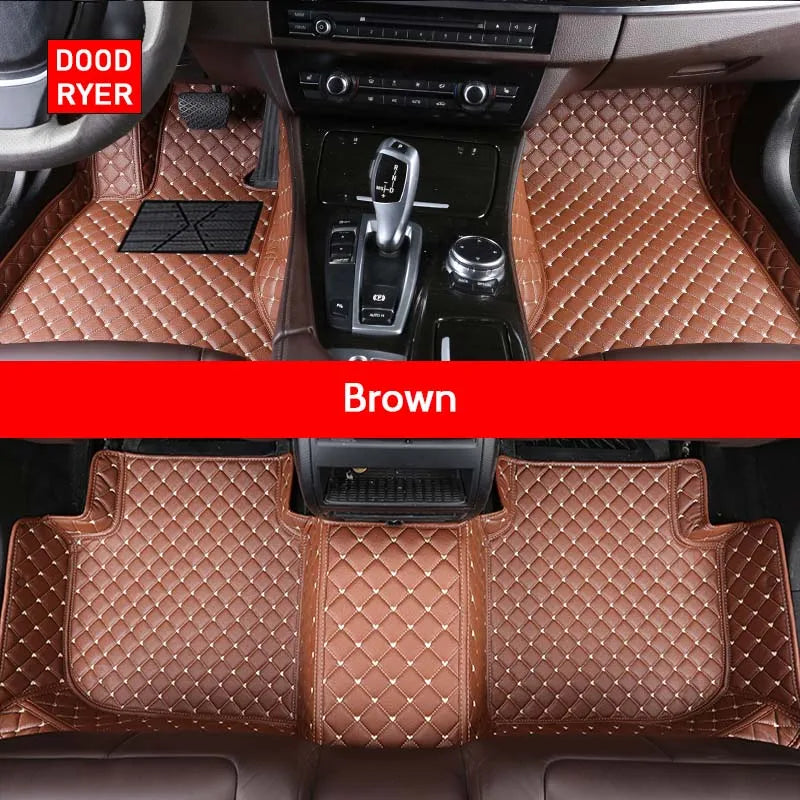 DOODRworking-Tapis de sol de voiture personnalisés pour BYD, Atto 3, DolDave Seal F0, F3, F6, E6, G3, G6, Dock Song Qin, Auto Carpets, Foot Coche Accessrespiration