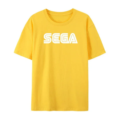 Nouveauté Sega Logo hommes t-shirts été décontracté à manches courtes mode Streetwear Harajuku t-shirt Style coréen Fans de jeu hommes t-shirts