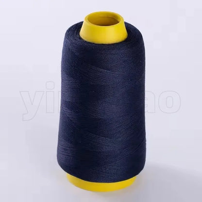 Fil à coudre en Polyester solide et Durable, 1300 Yards/rouleau, Machine à coudre professionnelle, broderie, outils de couture à domicile