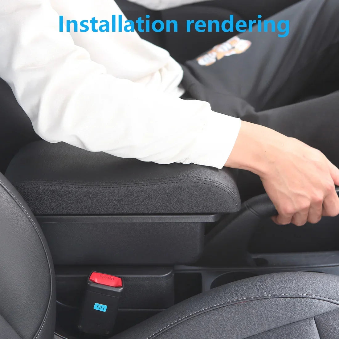 Accoudoir de voiture pour Seat Ibiza, boîte de rangement pour Seat Ibiza 6j Ibiza 6L, pièces de rénovation, accessoires d'intérieur de voiture