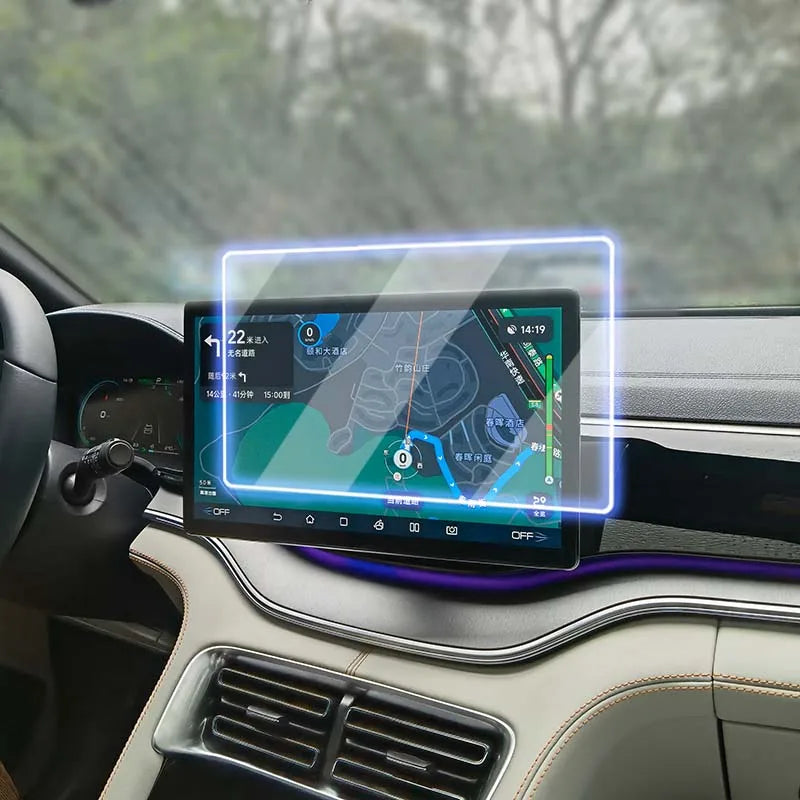 Protecteur d'écran en verre trempé pour BYD Seal U / Sealion 6 / Song Plus 2021 – 2023, Film anti-rayures pour affichage de Navigation GPS de voiture
