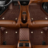 Tapis de sol de voiture 7D Double couche, pour Jetour X70 Plus, sept sièges 2021, coussinets de pied automobiles personnalisés, couverture de tapis Automobile, accessoires intérieurs