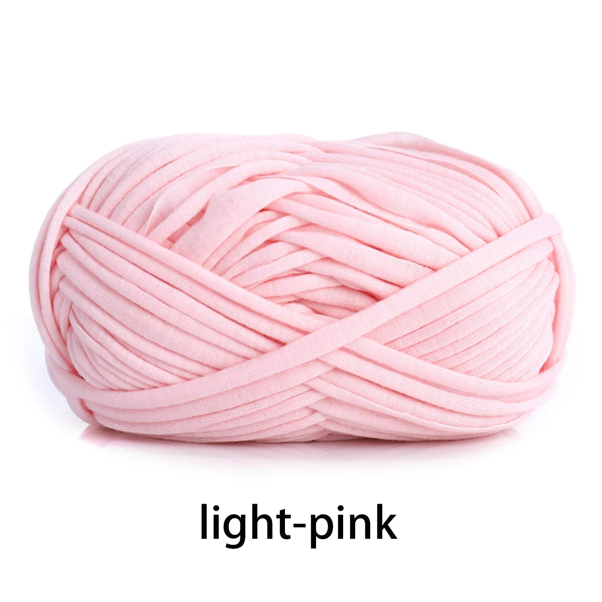 Fil en tissu élastique de 100g 30m de haut, épais, fait à la main, sac tricoté au Crochet, panier de rangement, paquet de matériel de fil au Crochet
